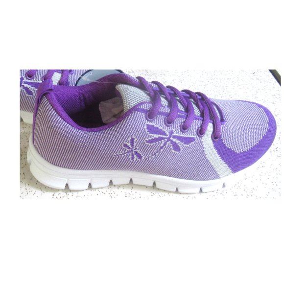 purple butterfly sneakers - Picture 1 of 7